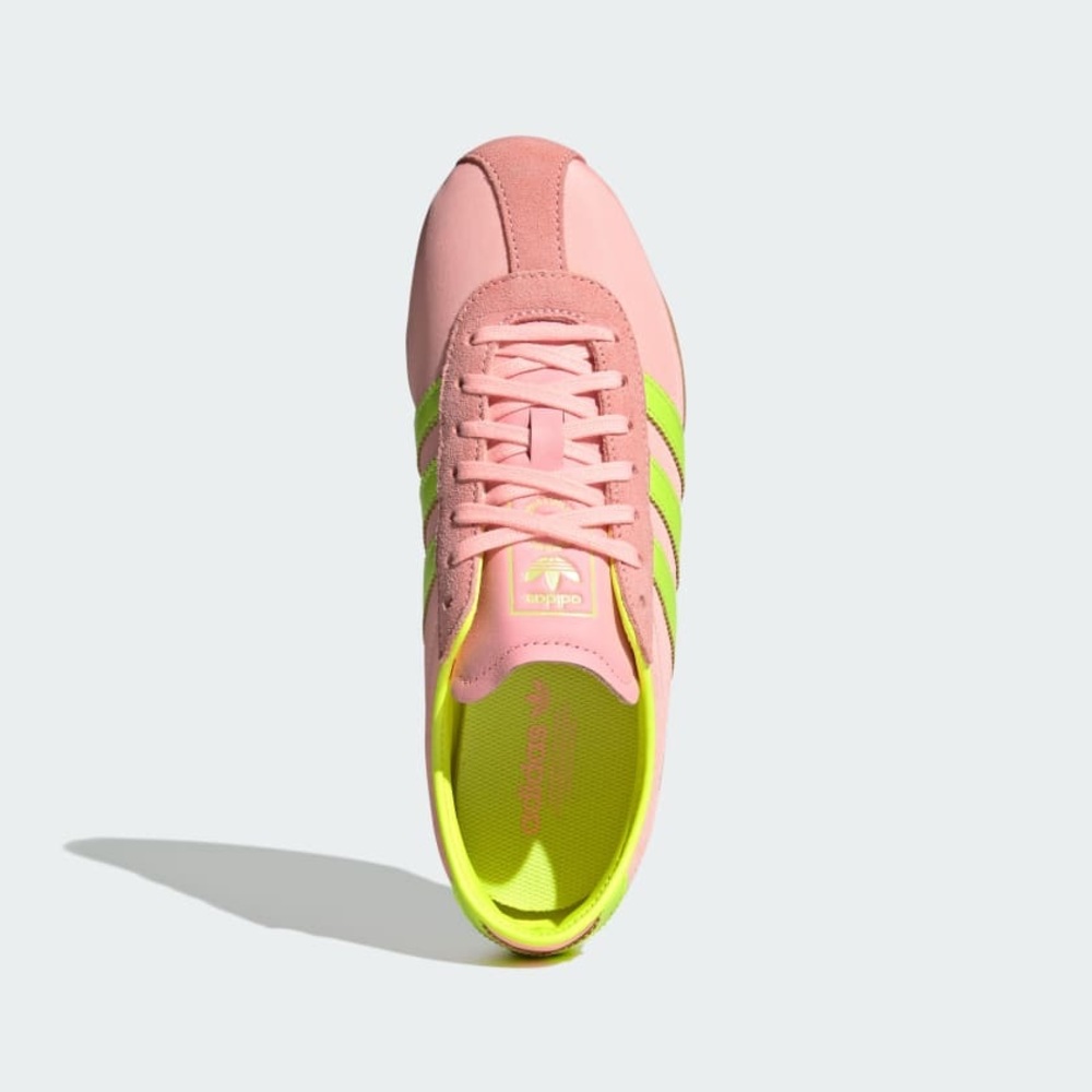 🆕 adidas Tokyo W Women’s Size 7 Pink/Green Retro Trainer Sneakers NIB - Picture 3 of 9